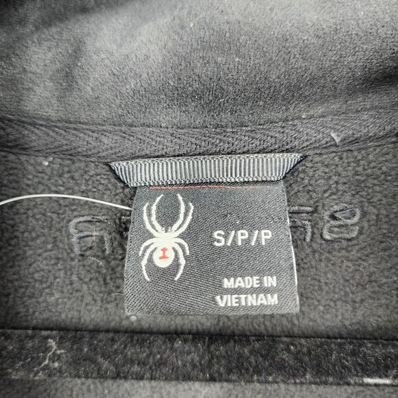 Spyder Men's Half Zip Mid Weight Mock Neck Outbound Sweater Size Small - Picture 5 of 7